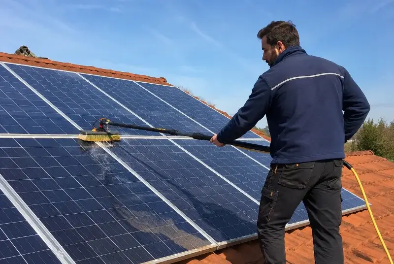 Nettoyage et entretien de panneaux solaires à Sarrigné
