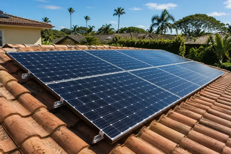 Installation de panneaux solaires à Sarrigné